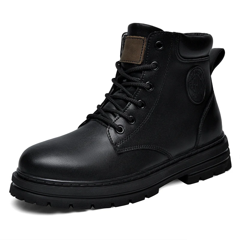 Men'S Shoes Dq - Большой размер 49 50, зимние черные