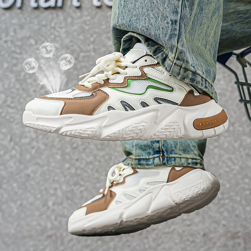 Men Shoes Eu To Us - Мужские массивные кроссовки в стиле Dad