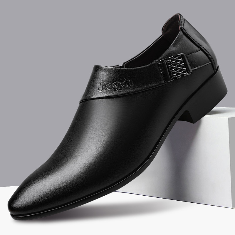 Men Shoes Official - Мужские туфли из искусственной кожи, деловые