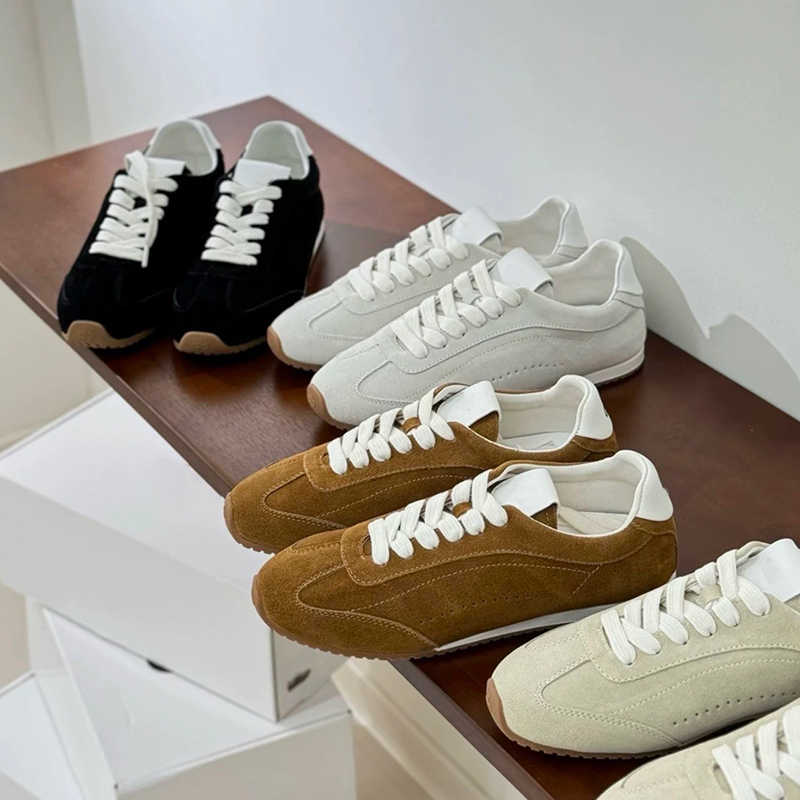 Men'S Shoes Dq - Женская повседневная обувь унисекс, замшевые кроссовки