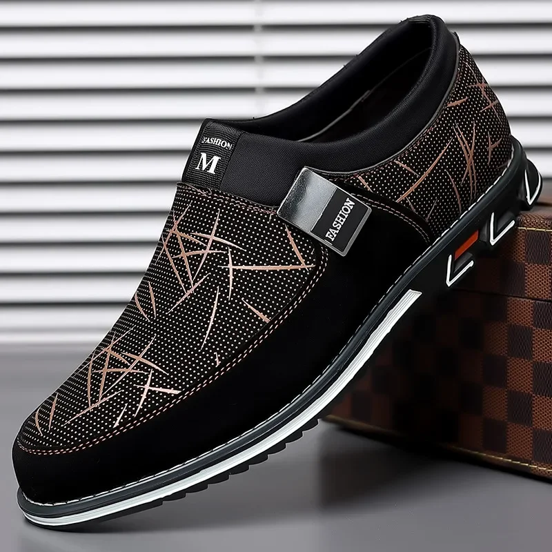 Men Shoes Official - Роскошные мужские кожаные туфли, деловые повседневные