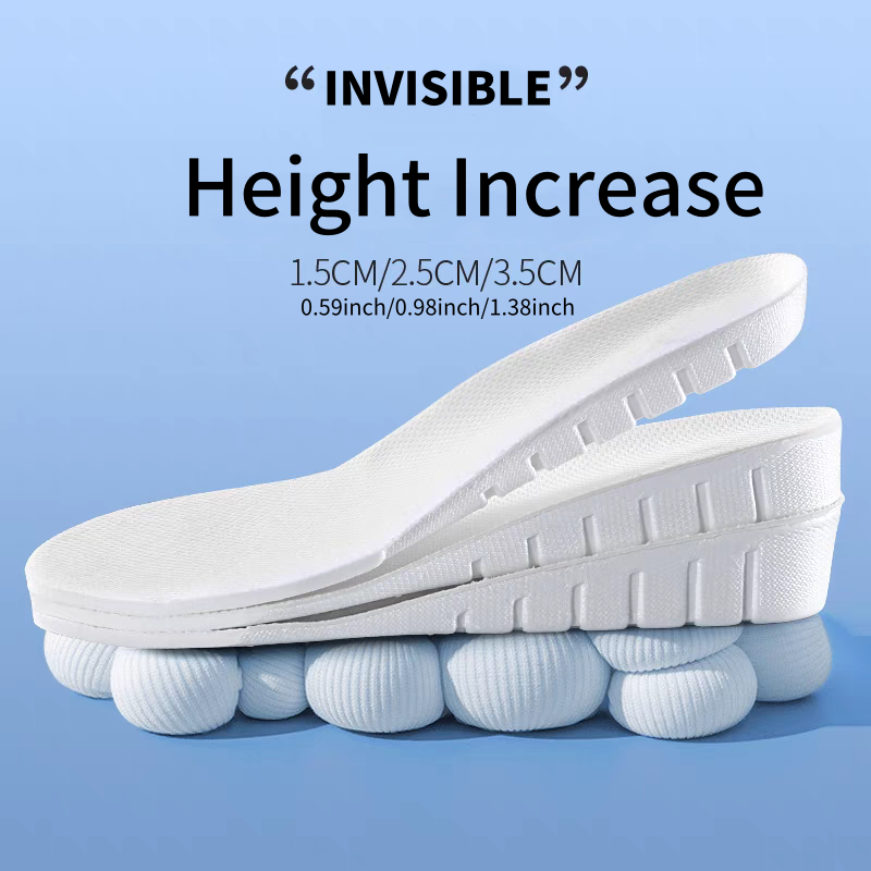 Men Shoes Outlet - 1 пара новых 1,5-3,5 см белых