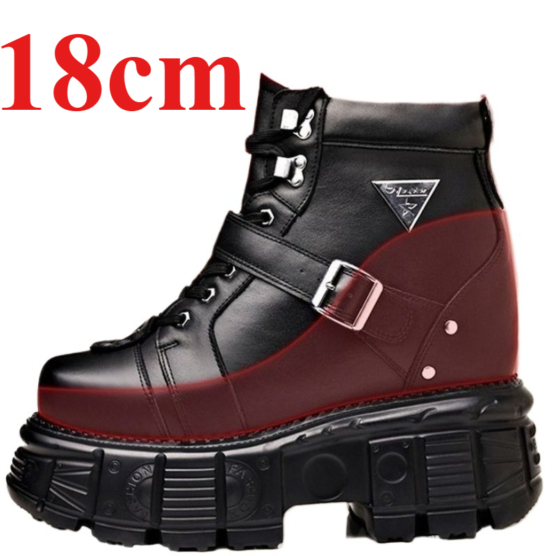 Men'S Shoes Dq - Мужские мотоциклетные ботинки из натуральной кожи,