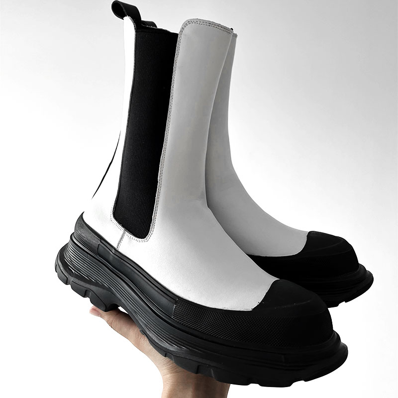 мужские модные ботинки на плат – обзор и цена Men'S Shoes Black And White
