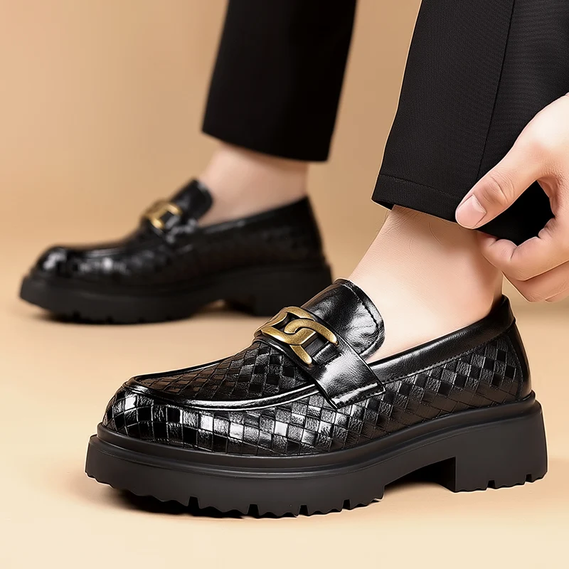 Новая кожаная мужская обувь ру – обзор и цена Men Shoes Official