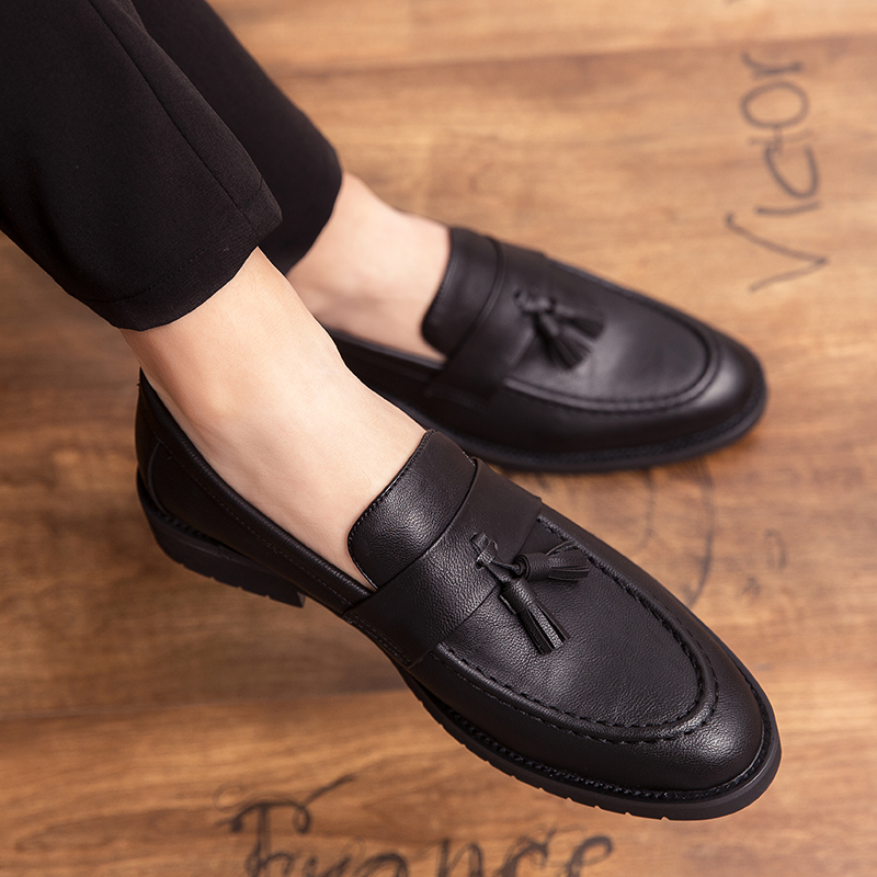 Мужские кожаные туфли-лоферы н – обзор и цена Men Shoes Official