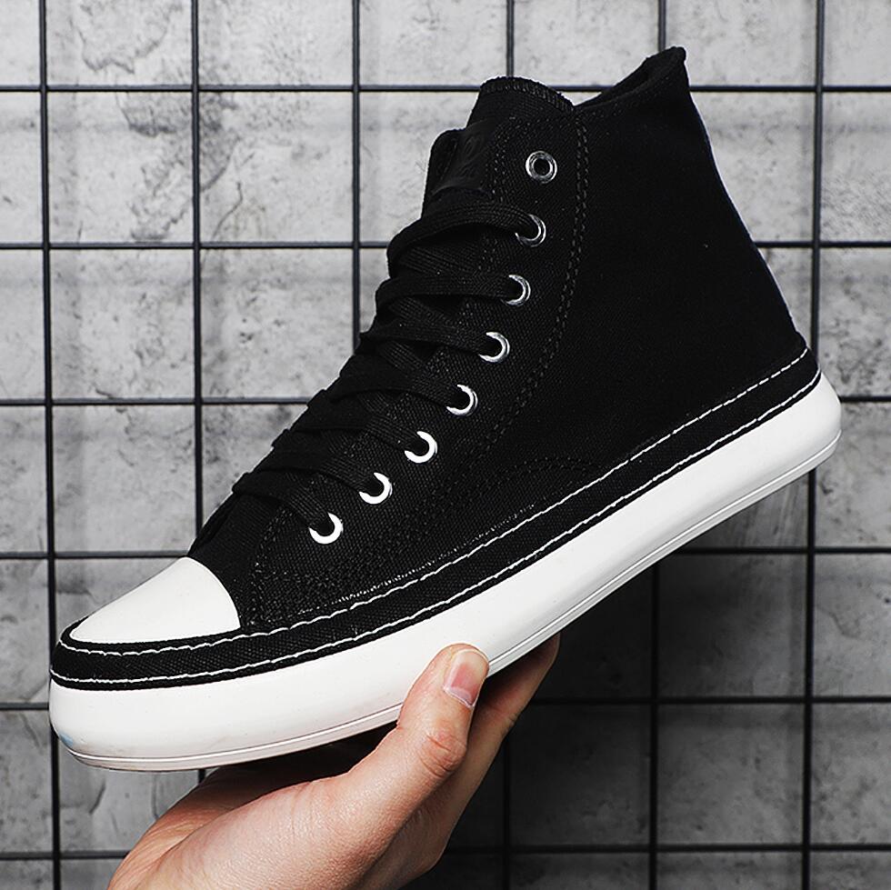 Мужские высокие кеды из канвас – обзор и цена Men'S Shoes Black And White