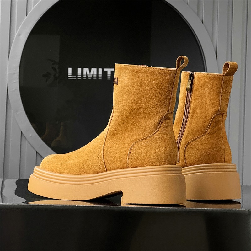 Зимние ретро-ботинки унисекс в – обзор и цена Men'S Shoes Dq
