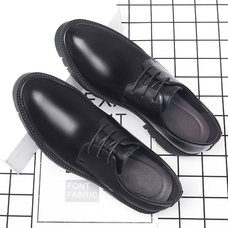 Мужские черные кожаные туфли н – обзор и цена Men Shoes Official